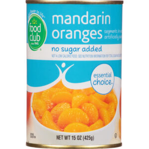 Food Club No Sugar Added Mandarin Oranges 15 oz