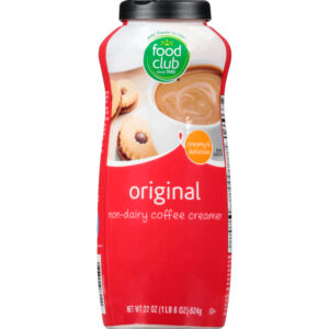 Food Club Non-Dairy Original Coffee Creamer 22 oz