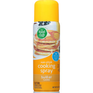 Food Club Non-Stick Butter Flavored Cooking Spray 5 oz