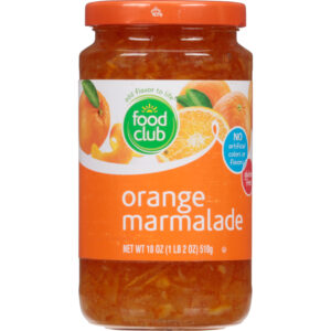 Food Club Orange Marmalade 18 oz