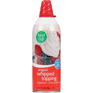 Food Club Original Whipped Topping 6.5 oz