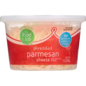 Food Club Parmesan Shredded Cheese 5 oz