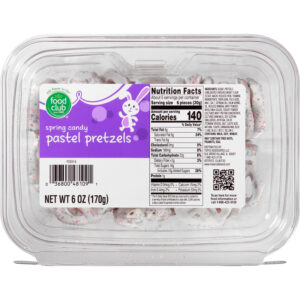 Food Club Pastel Pretzels 6 oz