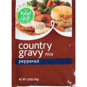 Food Club Peppered Country Gravy Mix 1.25 oz