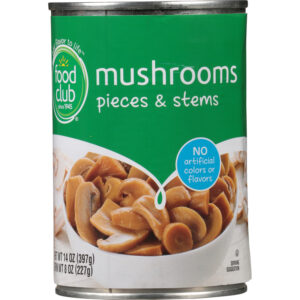 Food Club Pieces & Stems Mushrooms 14 oz