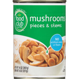 Food Club Pieces & Stems Mushrooms 14 oz