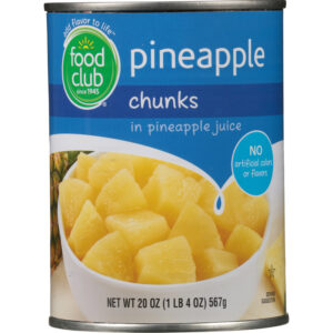 Food Club Pineapple Chunks 20 oz