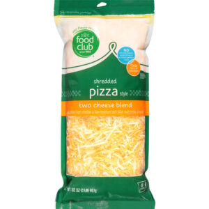 Food Club Pizza Style Two Cheese Blend Shredded Cheese 32 oz