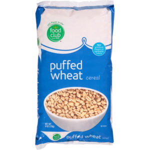 Food Club Puffed Wheat Cereal 6 oz