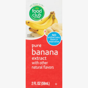 Food Club Pure Banana Extract 2 fl oz