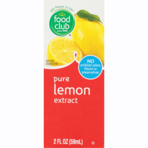 Food Club Pure Lemon Extract 2 fl oz