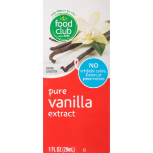 Food Club Pure Vanilla Extract 1 oz