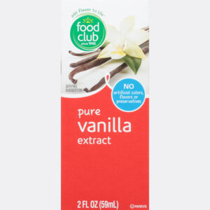 Food Club Pure Vanilla Extract 2 fl oz