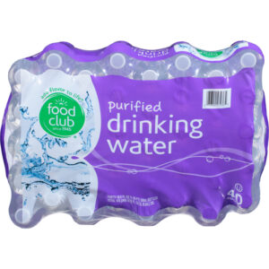 Food Club Purified Drinking Water 40 ea