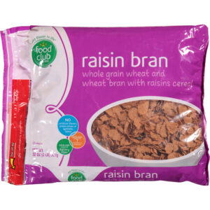 Food Club Raisin Bran Cereal 32 oz
