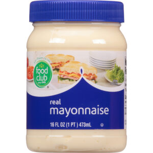 Food Club Real Mayonnaise 16 fl oz
