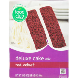 Food Club Red Velvet Cake Mix 16.5 oz