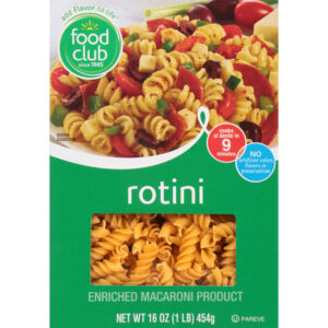 Food Club Rotini 16 oz