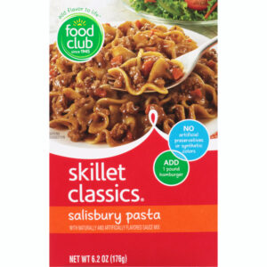Food Club Salisbury Pasta Skillet Classics 6.2 oz