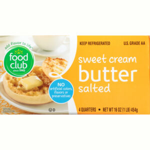 Food Club Salted Sweet Cream Butter 16 oz