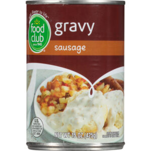 Food Club Sausage Gravy 15 oz