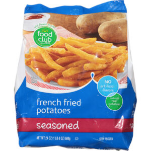 Food Club Seasoned French Fried Potatoes 24 oz