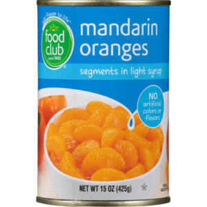 Food Club Segments In Light Syrup Mandarin Oranges 15 oz