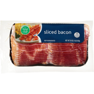 Food Club Sliced Bacon 16 oz