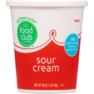 Food Club Sour Cream 16 oz