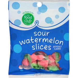 Food Club Sour Watermelon Slices 6 oz
