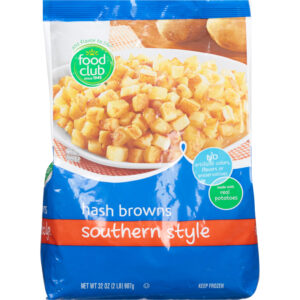 Food Club Southern Style Hash Browns 32 lb