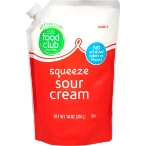 Food Club Squeeze Sour Cream 14 oz