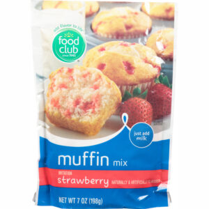 Food Club Strawberry Muffin Mix 7 oz