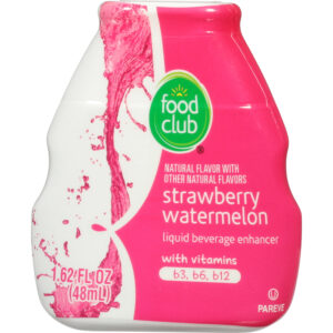 Food Club Strawberry Watermelon Liquid Beverage Enhancer 1.62 fl oz