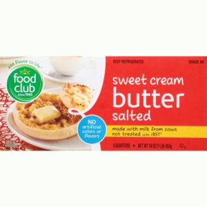 Food Club Sweet Cream Salted Butter 4 ea