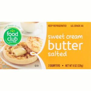Food Club Sweet Cream Salted Butter 8 oz