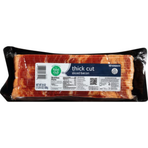 Food Club Thick Cut Sliced Bacon 24 oz