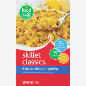 Food Club Three Cheese Pasta Skillet Classics 6 oz