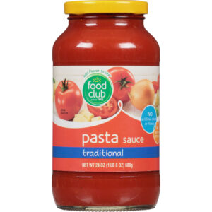 Food Club Traditional Pasta Sauce 24 oz