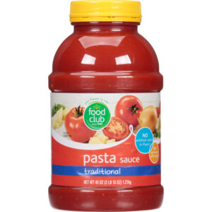 Food Club Traditional Pasta Sauce 45 oz