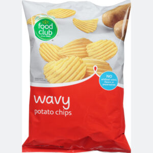 Food Club Wavy Potato Chips 10 oz