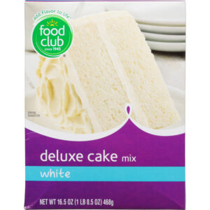 Food Club White Deluxe Cake Mix 16.5 oz