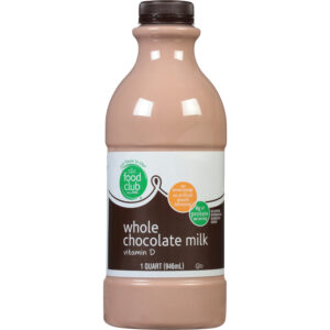 Food Club Whole Chocolate Milk 1 qt