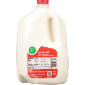 Food Club Whole Milk 1 gl