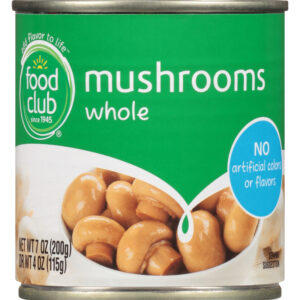 Food Club Whole Mushrooms 7 oz