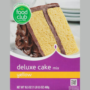 Food Club Yellow Deluxe Cake Mix 16.5 oz