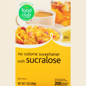 Food Club with Sucralose No Calorie Sweetener 200 ea