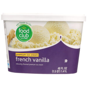 French Vanilla Premium Ice Cream