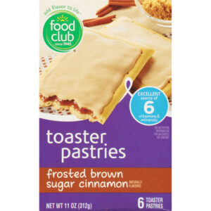 Frosted Brown Sugar Cinnamon Toaster Pastries