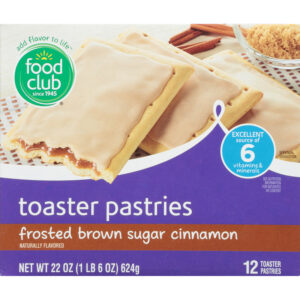 Frosted Brown Sugar Cinnamon Toaster Pastries